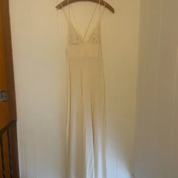 La Perla Petit Macramé Full-Length Slip • Frastaglio Lace • Size M - Picture 11 of 15